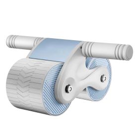 Automatic Rebound Abdominal Wheel Anti-slip AB Roller Wheel with Kneel Pad Phone Holder Home Gym Abdominal Exerciser for Men Women