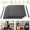 Puzzle Exercise Mat Foam Gym EVA Mat Interlocking Tiles Protective Flooring for Gym Equipment and Cushion for Workouts