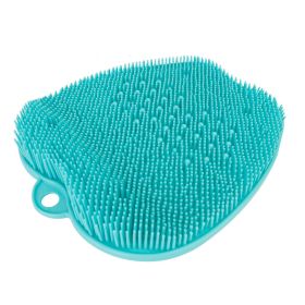 Shower Foot Scrubber Foot Massager Exfoliation Cleaner Mat Improve Foot Circulation Scrubber Foot Pain Relief Mat w/ Anti-slip Suction Cups (Option: FootScrubberCleaner Aqua)
