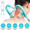 Neck Roller Massager 360Âº Rotatable Trigger Point Roller Portable Massager with 6 Balls for Neck Leg Thigh Foot Pain Relief
