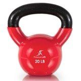Vinyl Coated Iron Kettlebell (Option: 20lb)