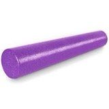 High Density Foam Roller 36x6-in (Option: Purple)