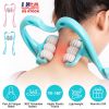 Neck Roller Massager 360Âº Rotatable Trigger Point Roller Portable Massager with 6 Balls for Neck Leg Thigh Foot Pain Relief
