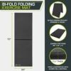 Bi-Fold Folding Exercise Mat 6ft x 2ft