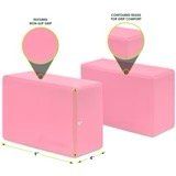 Foam Yoga Blocks (Option: Pink)